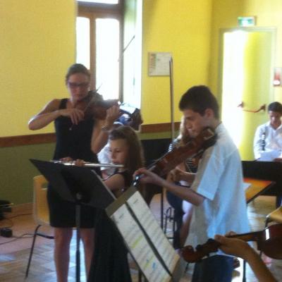 Trio violons et flûte concert de Souvigné